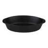 Alpina - Ceramic Oven Dish, Oval, 20x12x5 cm, 470 ml (Black)