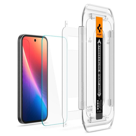 Spigen Glas.TR EZ FIT 2-Pack - Verre trempé pour Google Pixel 9a (2 pièces)