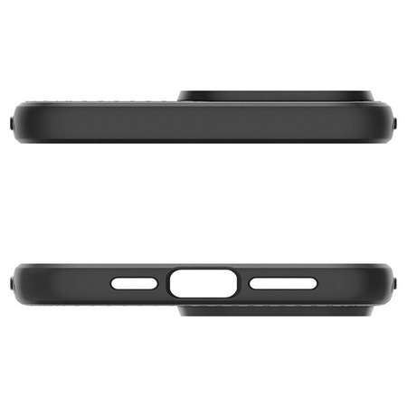 Spigen Liquid Air - Coque pour iPhone 15 Pro Max (Noir mat)