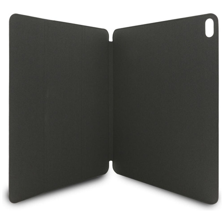 Karl Lagerfeld Book Cover Saffiano Magnetic Karl & Choupette - iPad Air 13" M3 (2025) / iPad Air 13" M2 (2024) Tasche (schwarz)