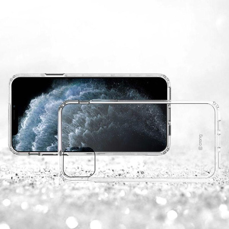 Crong Crystal Shield Cover - Coque pour iPhone 11 Pro Max (Transparent)