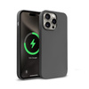 Crong Color Cover Magnetic - Coque MagSafe pour iPhone 15 Pro Max (Titanium)