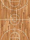 Nexgen Skins - Zestaw skórek na obudowę z efektem 3D iPad 2/3/4 (Hardwood Classic 3D)