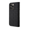 Karl Lagerfeld Booktype Saffiano Monogram - pouzdro pro iPhone 14 Pro Max (černé)