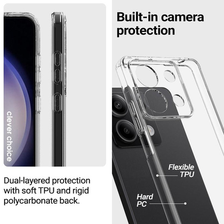 Crong Kristall-Schutzhülle - Samsung Galaxy A15 5G Gehäuse (Transparent)