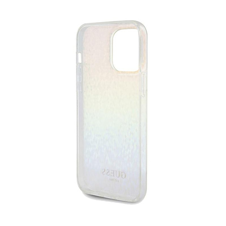 Guess IML Faceted Mirror Disco Iridescent - iPhone 13 Pro Max Tasche (Iridescent)