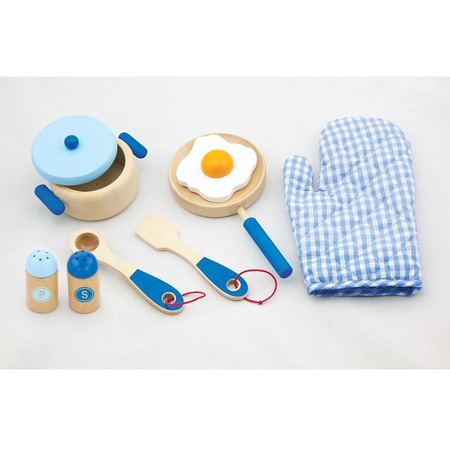 Viga Toys - Wooden cooking set