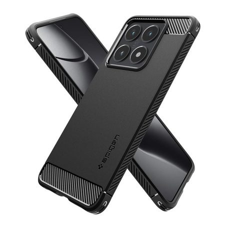 Spigen Rugged Armor - Hülle für Xiaomi 14T (Matt Schwarz)