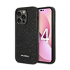 Karl Lagerfeld Glitter Plaque Logo - Coque iPhone 14 Pro (noir)