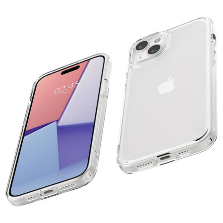 Spigen Ultra Hybrid - Coque pour iPhone 15 (Transparent)