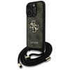 Guess 4G Nagy logós zsinórpántos kereszttáska - tok iPhone 16 Pro Max készülékhez (barna)