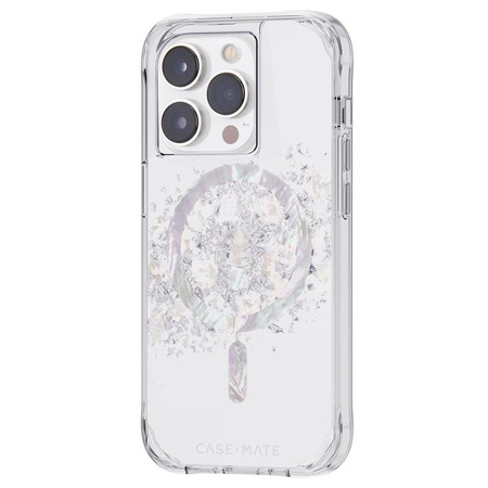 Case-Mate Karat MagSafe - iPhone 14 Pro case decorated with mother-of-pearl (A Touch of Pearl)