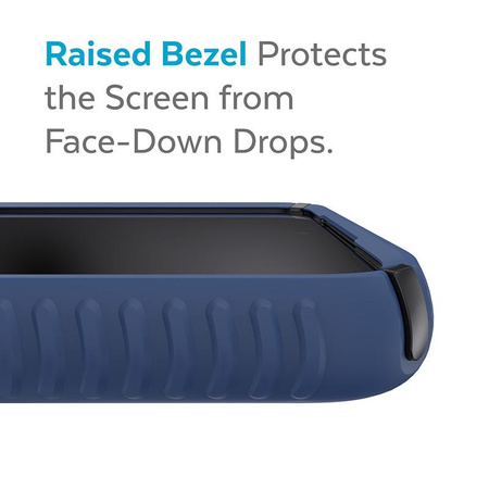 Speck Presidio2 Grip - Samsung Galaxy S22 Gehäuse mit MICROBAN Beschichtung (Coastal Blue/Storm blue)