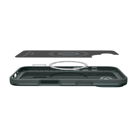 ETUI DO IPHONE 17 do MAGSAFE SPIGEN THIN FIT ORYGINALNE ZIELONE