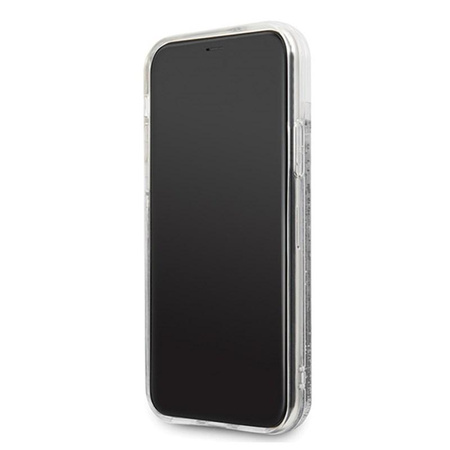 Karl Lagerfeld Iconic Glitter - iPhone 11 tok (fekete)