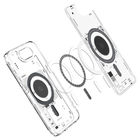 Spigen Ultra Hybrid MagSafe - Case for iPhone 16e (Zero One)