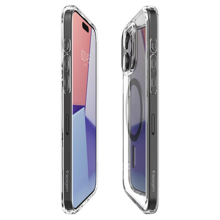 Spigen Ultra Hybrid MagSafe - Étui pour iPhone 15 Pro Max (Graphite)