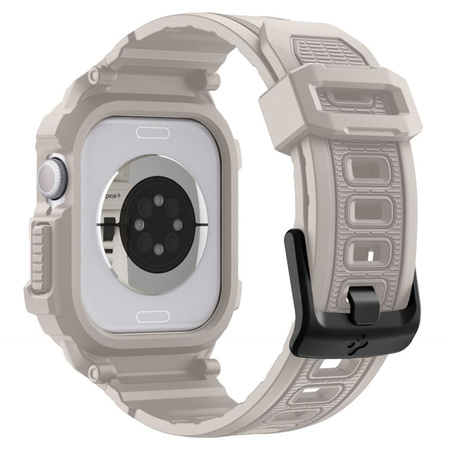 Spigen Rugged Armor Pro V2 – Cinturino con custodia per Apple Watch 10/11 46 mm (beige dune)