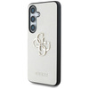 Guess Genarbtes Großes 4G Logo Kleines Klassisches Logo - Tasche für Samsung Galaxy S25 (beige)
