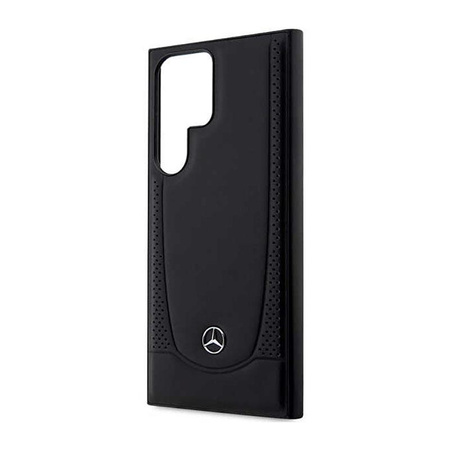 Mercedes Leather Urban Line - Samsung Galaxy S23 Ultra Case (black)