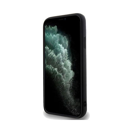 Guess Sequin Script Metal - iPhone 11 Tasche (Schwarz)