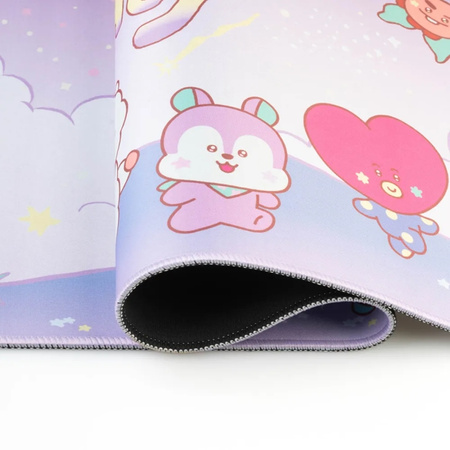 BT21 - Tappetino da gioco/scrivania XXL (80 x 35 cm)