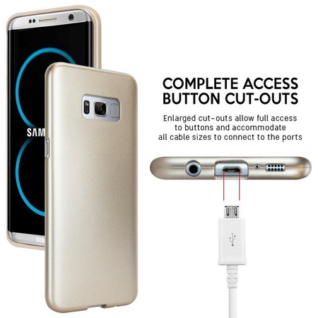 Mercury I-Jelly - Case for Samsung Galaxy S8+ (Gold)