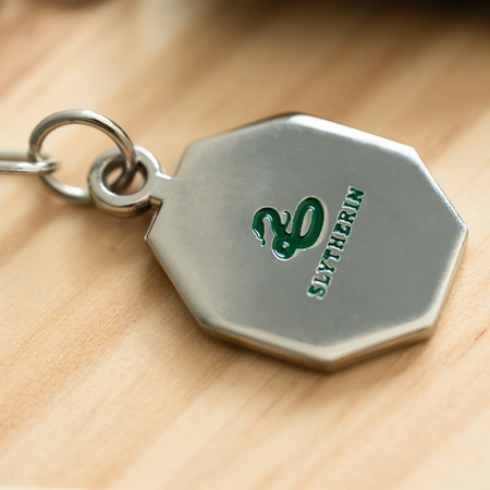 Brelok do Kluczy Harry Potter Slytherin Zielona Zawieszka do Plecaka Torby