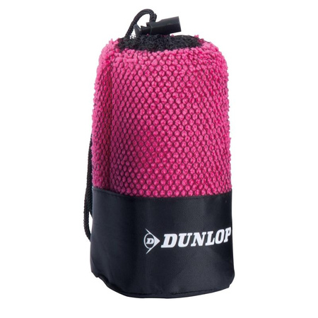 Dunlop - Microfiber sports towel (Pink)