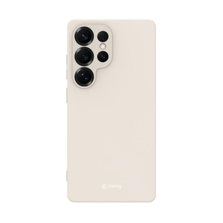 Crong Color Cover - Custodia per Samsung Galaxy S25 Ultra (Beige)