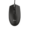 Trust Basi - Kabelgebundene optische Maus 1200 DPI (schwarz)