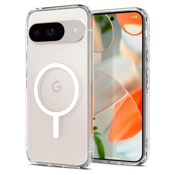 Spigen Ultra Hybrid OneTap Ring MagSafe - Étui pour Google Pixel 9 Pro (Blanc)