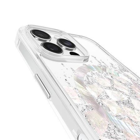 Case-Mate Karat MagSafe - iPhone 16 Pro Max case decorated with mother of pearl (A Touch of Pearl)