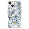 Rifle Paper Clear MagSafe - Etui iPhone 14 (Garden Party Blue)