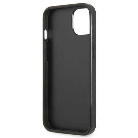 Guess Saffiano Triangle Logo Case – Etui iPhone 13 (czarny)