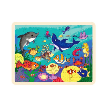 Top Bright - Riffpuzzle aus Holz (35 el.)