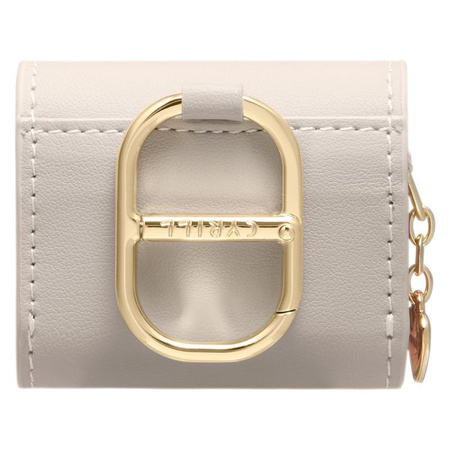 Spigen Cyrill Mini Bag - Pouzdro s páskem pro Apple AirPods 4 (Béžový)