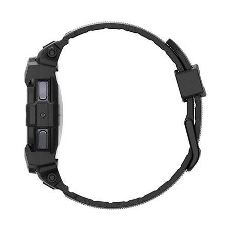 Spigen Rugged Armor Pro - Bracelet + étui pour Samsung Galaxy Watch 7 40 mm (Noir mat)