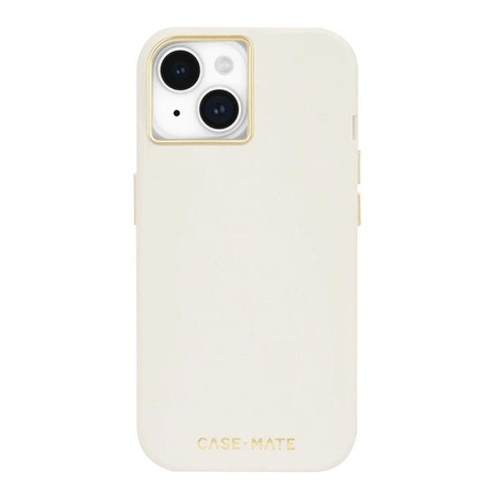 Case-Mate Silikon MagSafe - Hülle für iPhone 15 / iPhone 14 / iPhone 13 (Beige)