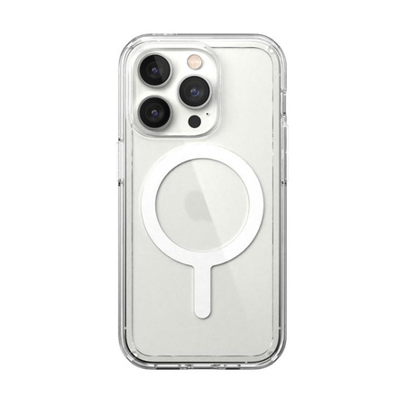 Speck Gemshell + MagSafe - tok iPhone 14 Pro készülékhez MICROBAN felével (átlátszó)