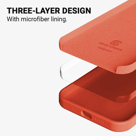 Crong Color Cover - pouzdro pro iPhone 13 (Coral)