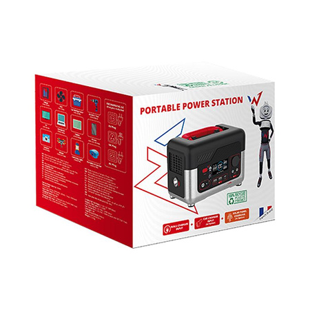 Wonder Wx600 Power Station - Portable 300W 72800 mAh Power Station (Black)