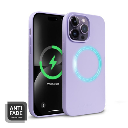 Crong Color Cover Magnetic - iPhone 14 Pro MagSafe Case (violet)