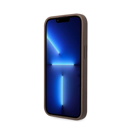 Guess 4G Big Metal Logo - iPhone 15 / 14 / 13 tok (barna)