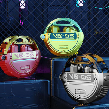 WEKOME VB05 Vanguard Series - Kabellose Bluetooth V5.3 TWS-Kopfhörer mit Ladetasche (Grün)