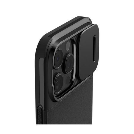 Spigen Optik Armor Mag MagSafe - Étui pour iPhone 16 Pro (Noir)