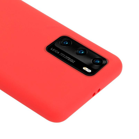 Crong Color Cover - Huawei P40 Case (red)