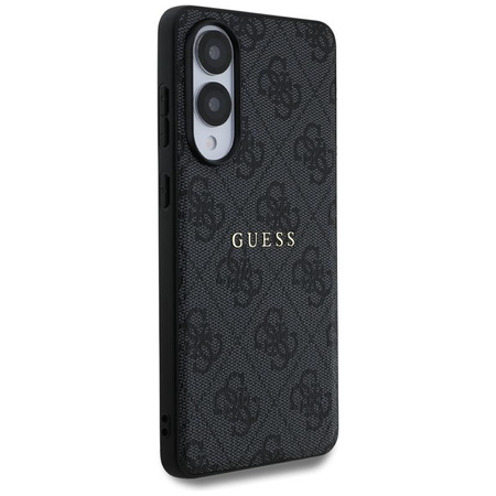 Guess 4G Ring Classic Logo MagSafe - Hülle Samsung Galaxy S25 Edge (schwarz)