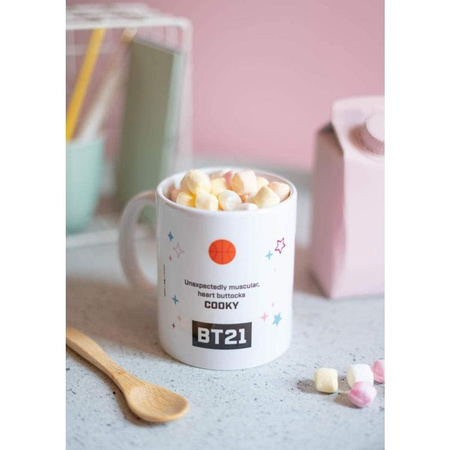 Line Friends BT21 - Keramický hrnek 300ml COOKY