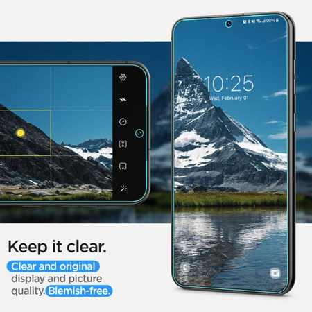 Spigen Neo Flex - Ochranná fólie 2 ks. pro Samsung Galaxy S23+ (Transparent)